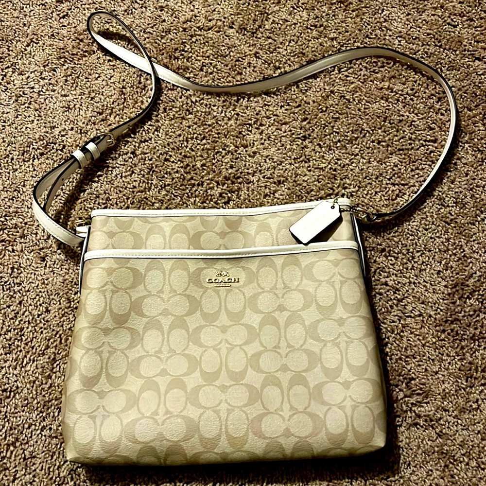 Coach cross body purse
